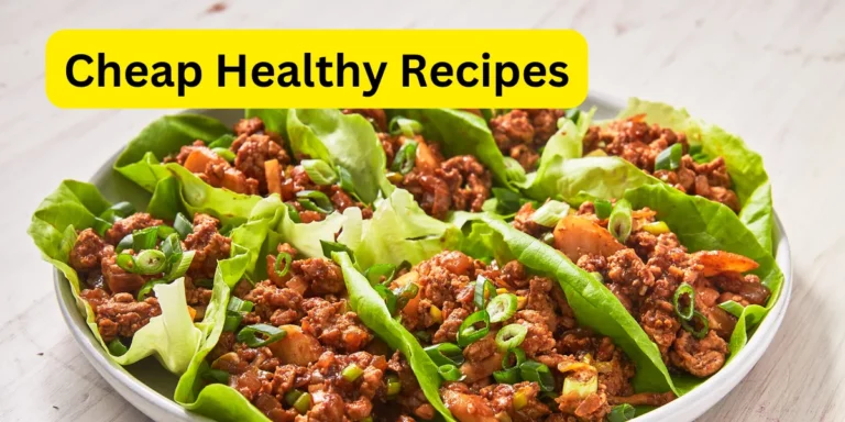 cheap healthy recipes